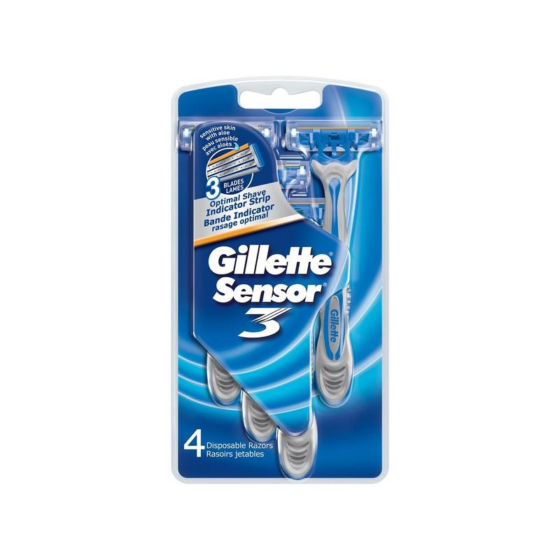 Maquinilla gillette sensor-3 5 ud.